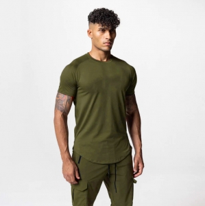 Workout T Shirts Short Sleeve Gym Bodybuilding Muscle Shirts Base Layer Fitness Tee Tops